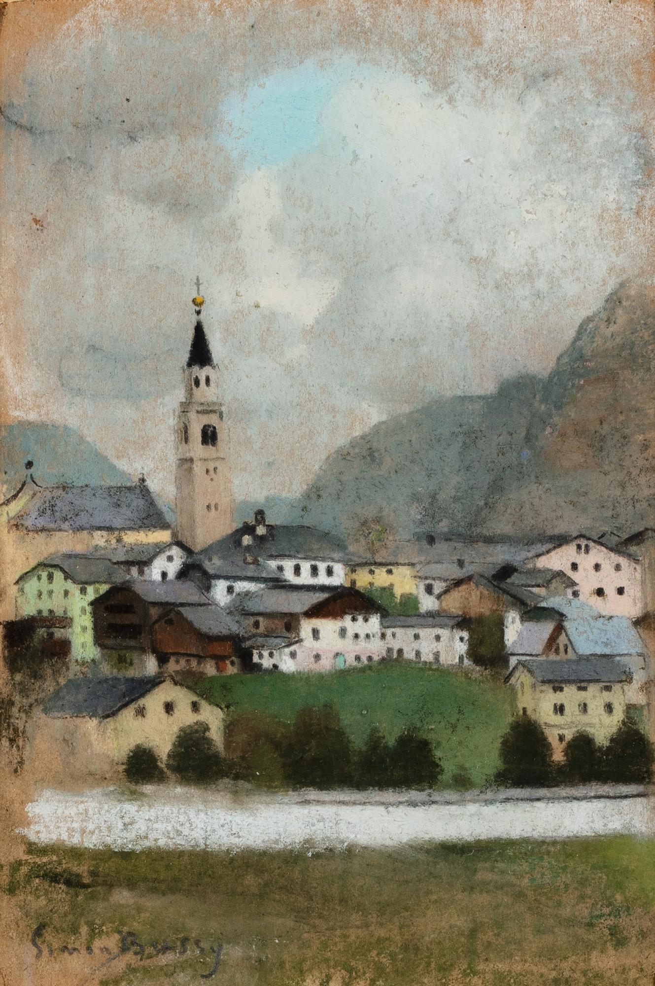 Simon Albert Bussy - Vue de Cortina