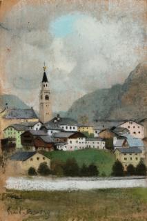 Simon Albert Bussy - Vue de Cortina