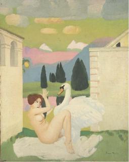 Simon Bussy - Leda et le cygne