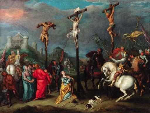 Simon De Vos - The Crucifixion