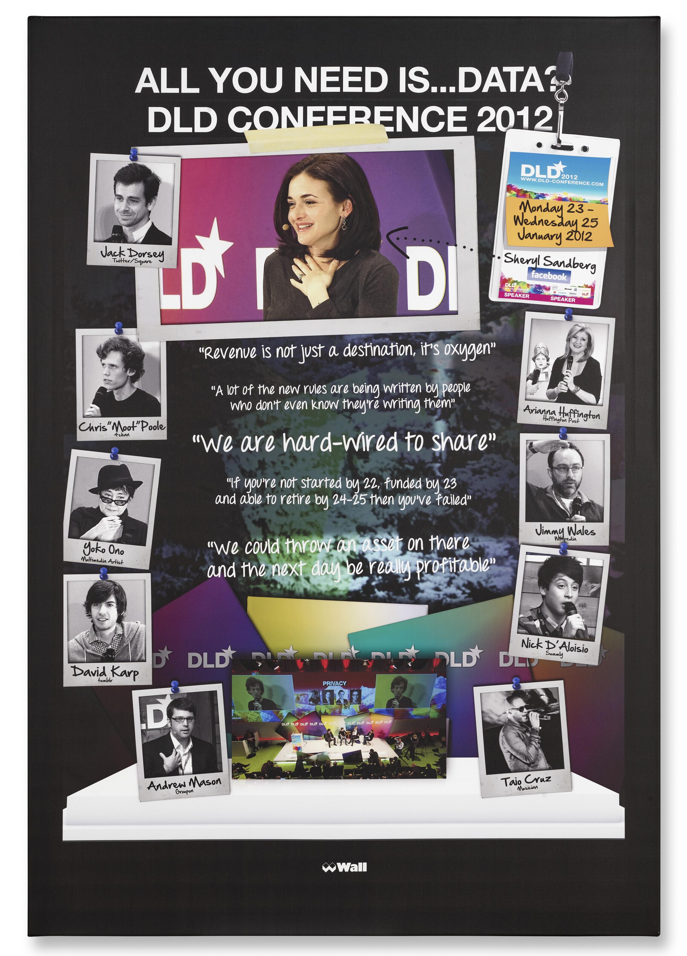 Simon Denny - 23-25 January 2012 All you need is... Data