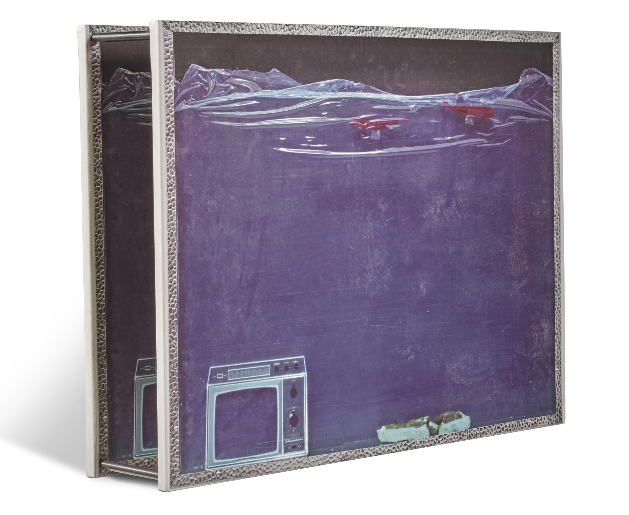 Simon Denny - Multimedia Aquarium 5: Coma