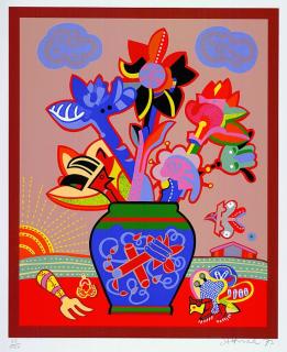 Simon Dittrich - Blumenstrauß mit Sonne