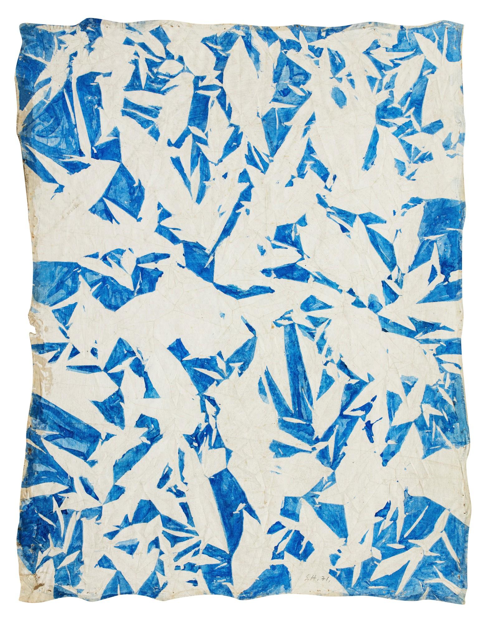 Simon Hantaï - Aquarelle