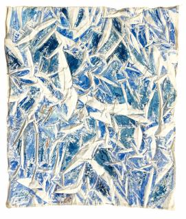 Simon Hantai - Ohne Titel (Pliage)