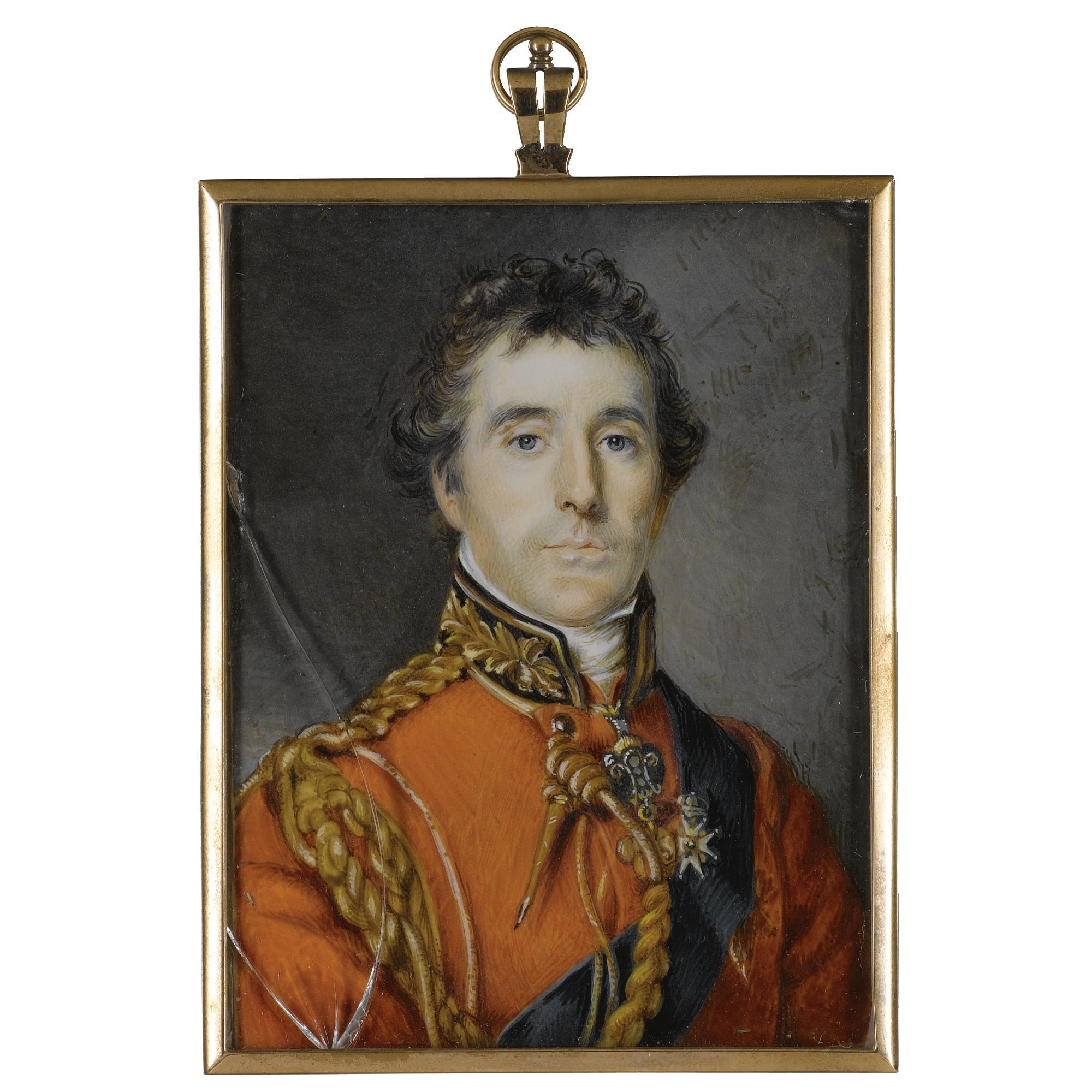 Simon Jacques Rochard - Portrait Of Arthur, 1St Duke Of Wellington (1769-1852)