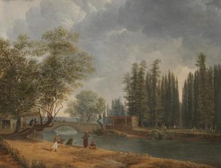 Simon-Joseph-Alexandre Clement Denis - A Turkish capriccio