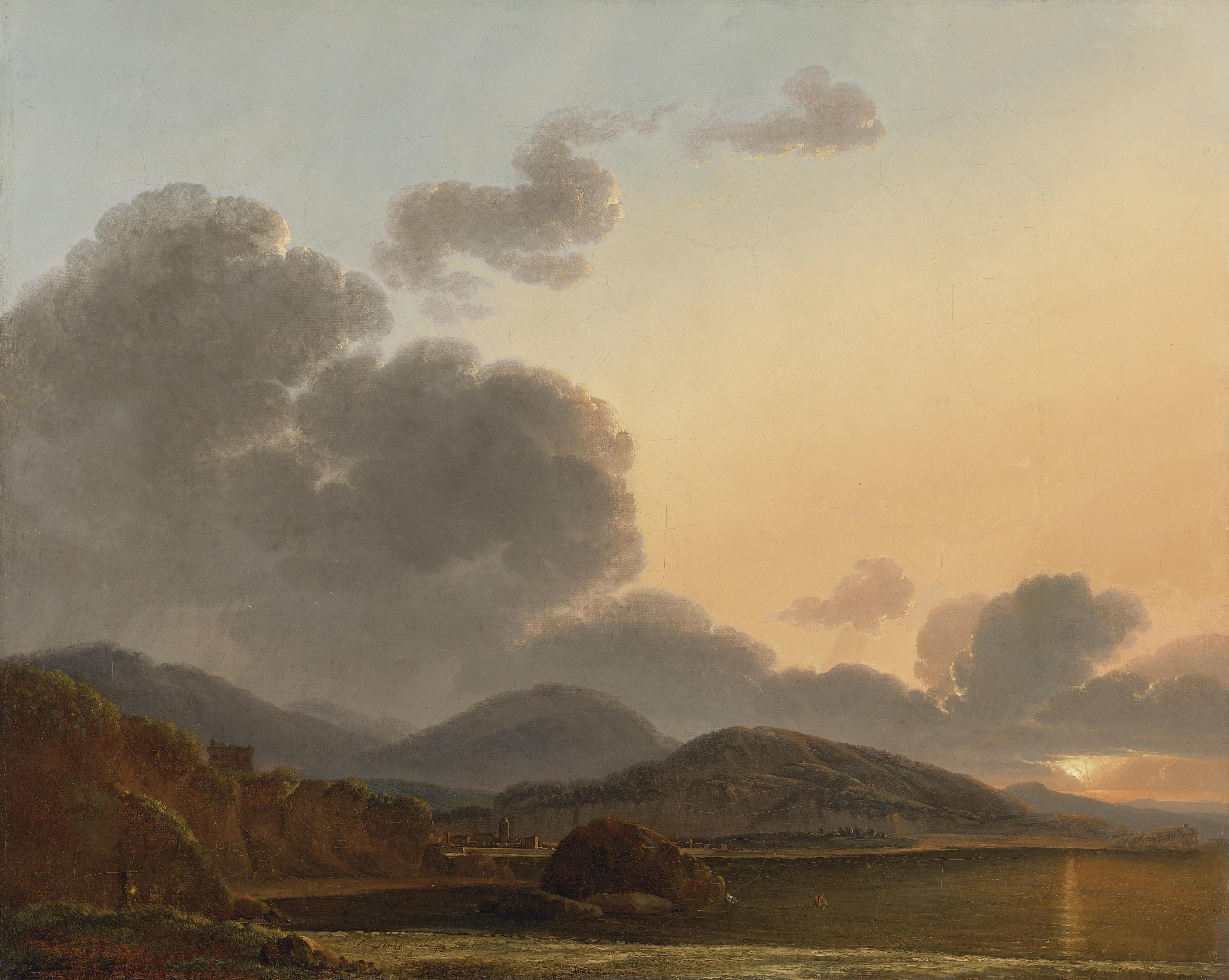 Simon-Joseph-Alexandre-Clément Denis - Southern Landscape