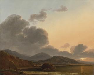 Simon-Joseph-Alexandre-Clément Denis - Southern Landscape
