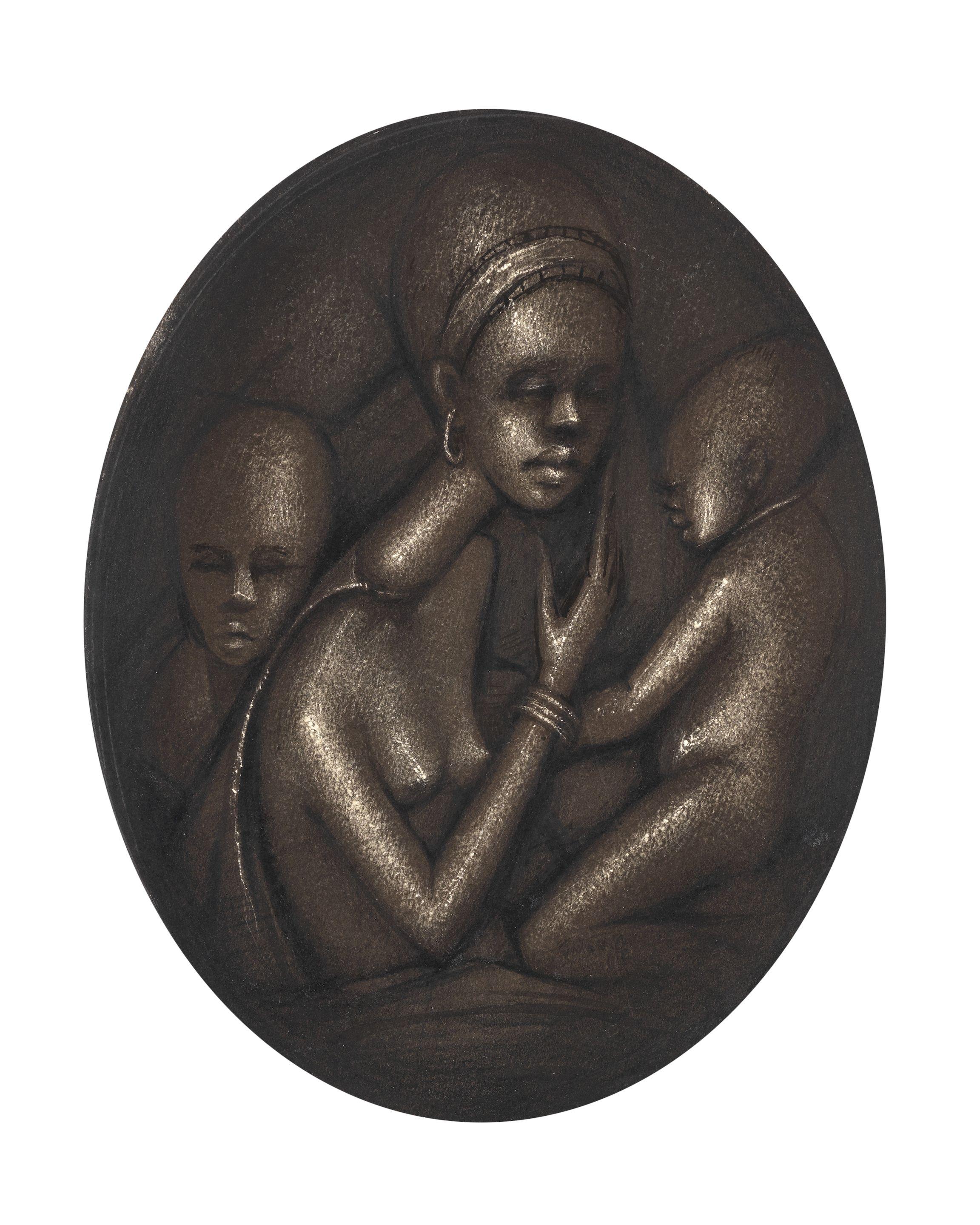 Simon Okeke - Mother & Children