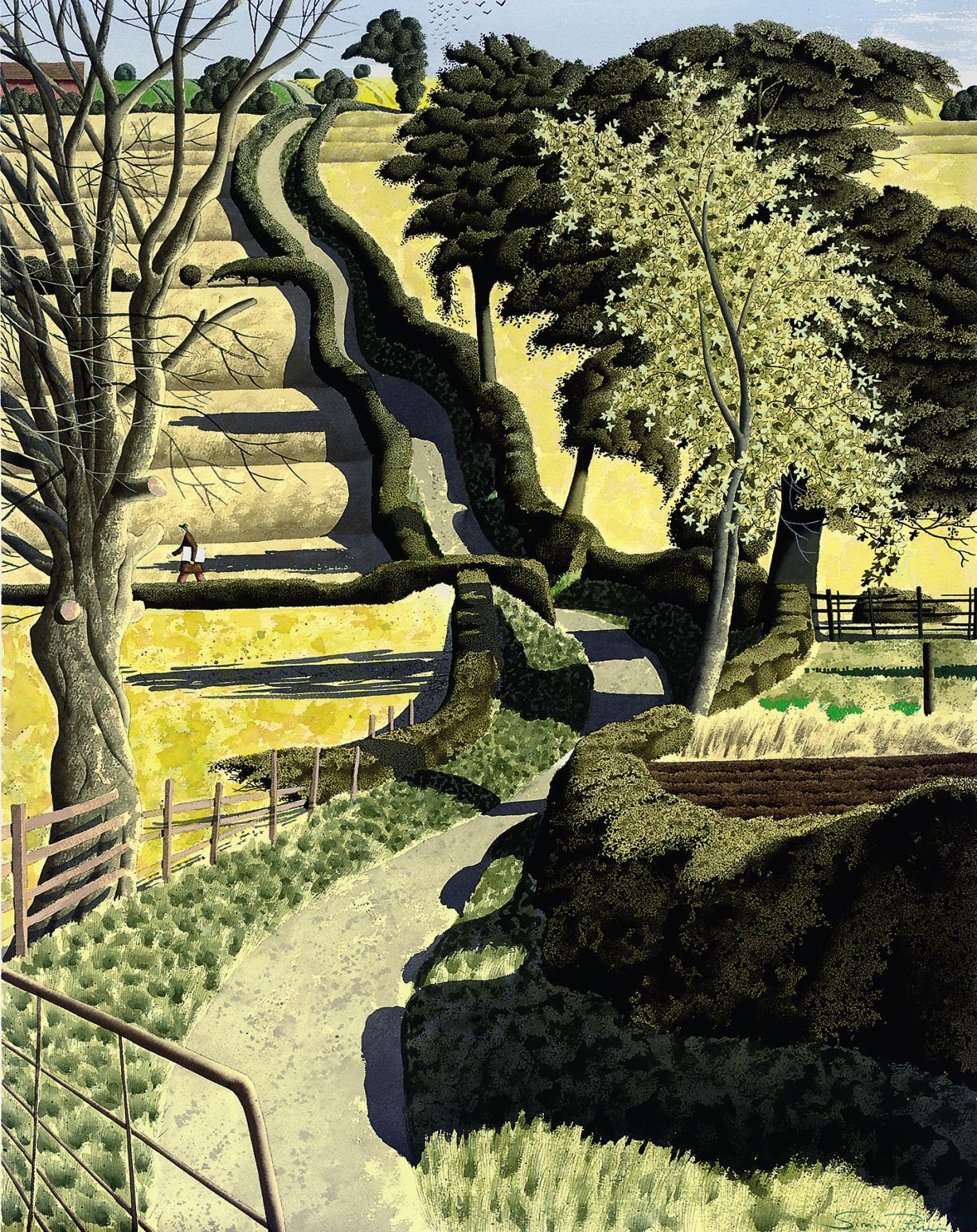 Simon Palmer - Drawing across the Ocre