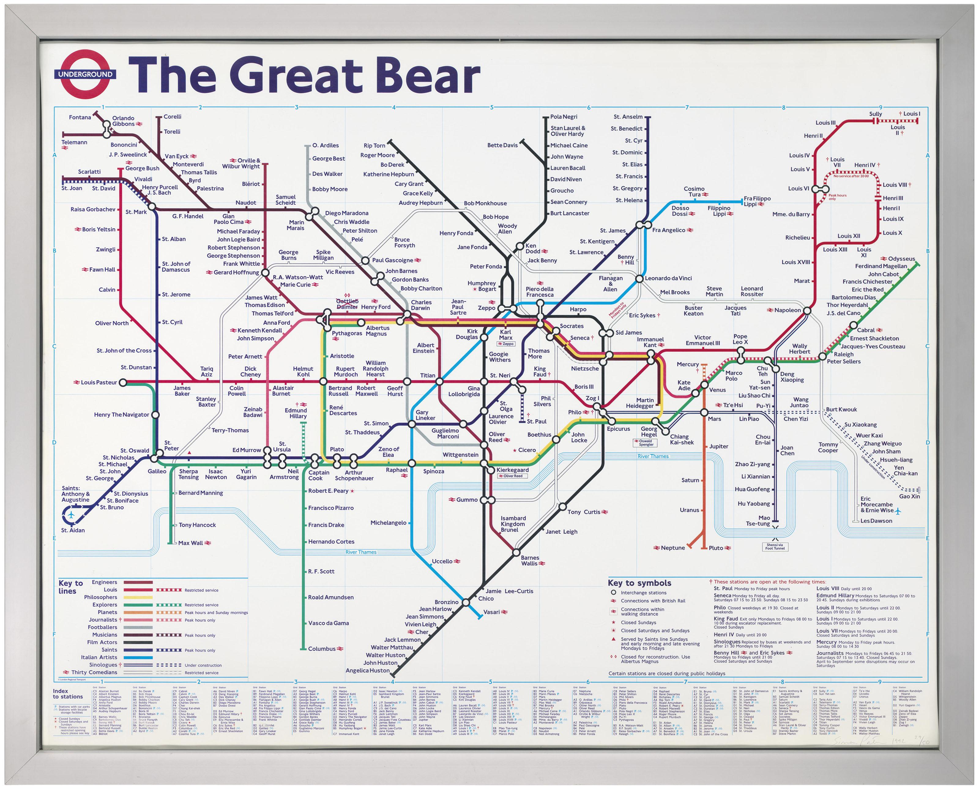 Simon Patterson - The Great Bear