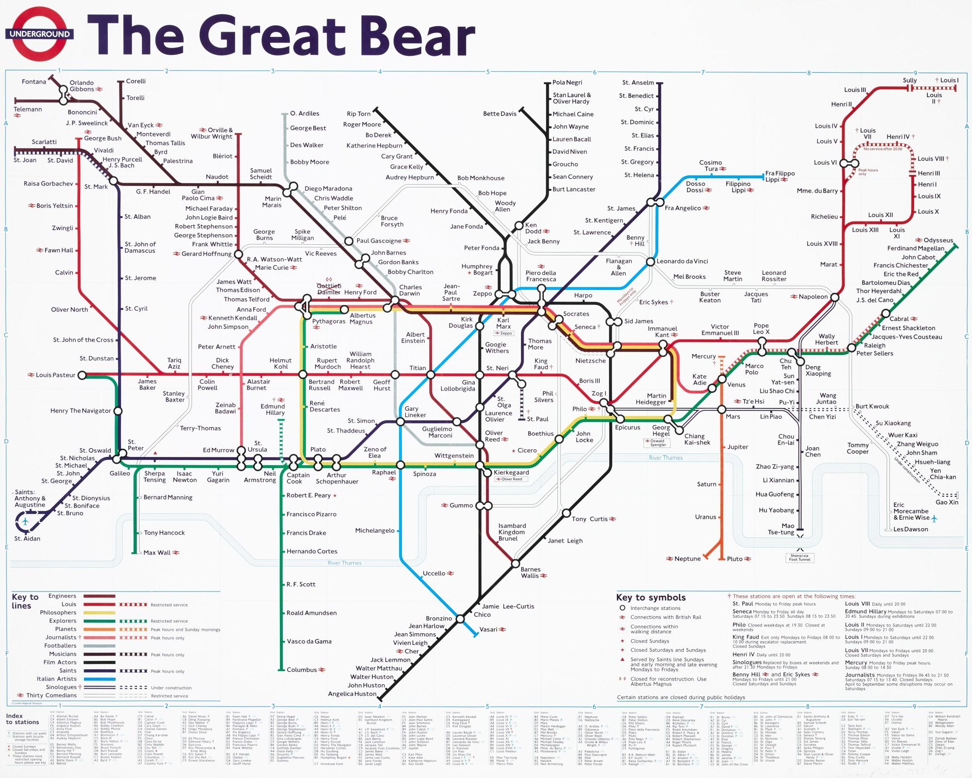 Simon Patterson - The Great Bear