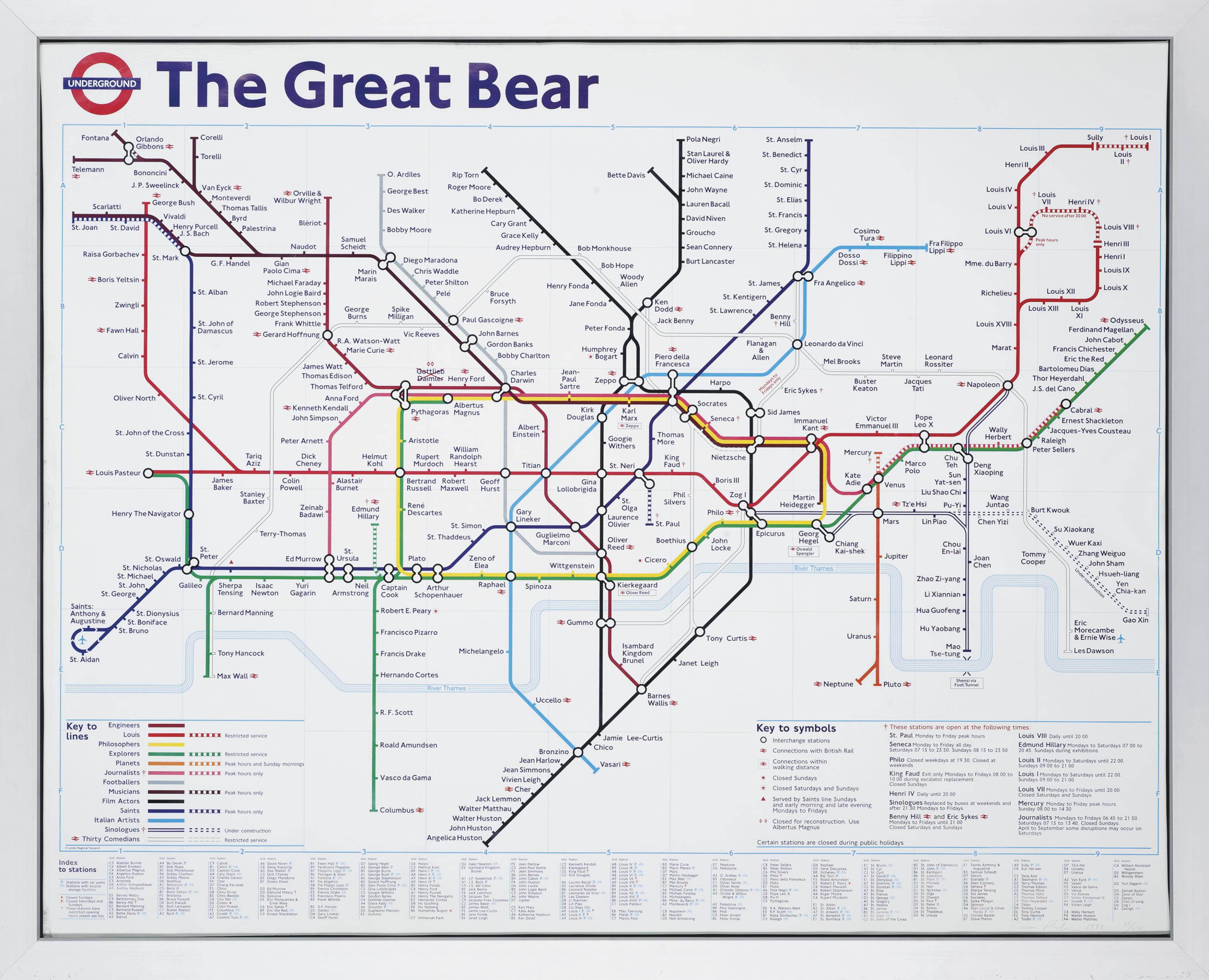 Simon Patterson - The Great Bear