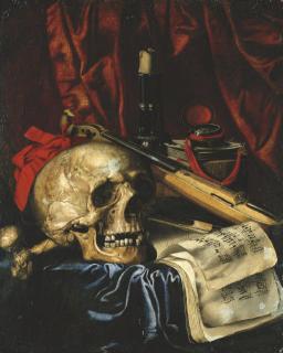 Simon Renard De Saint-André - A Vanitas Still Life