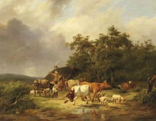 Simon van den Berg - A storm aproaching