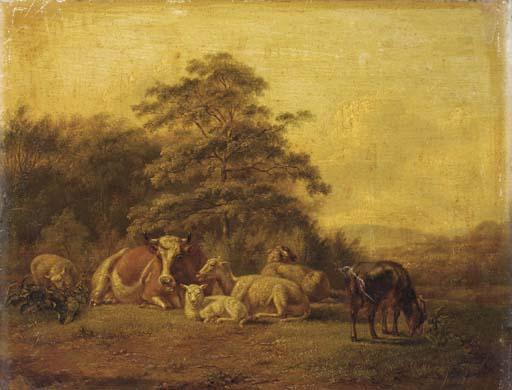 Simon Van Den Berg - Cattle in a meadow