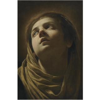 Simon Vouet - Head Of The Virgin