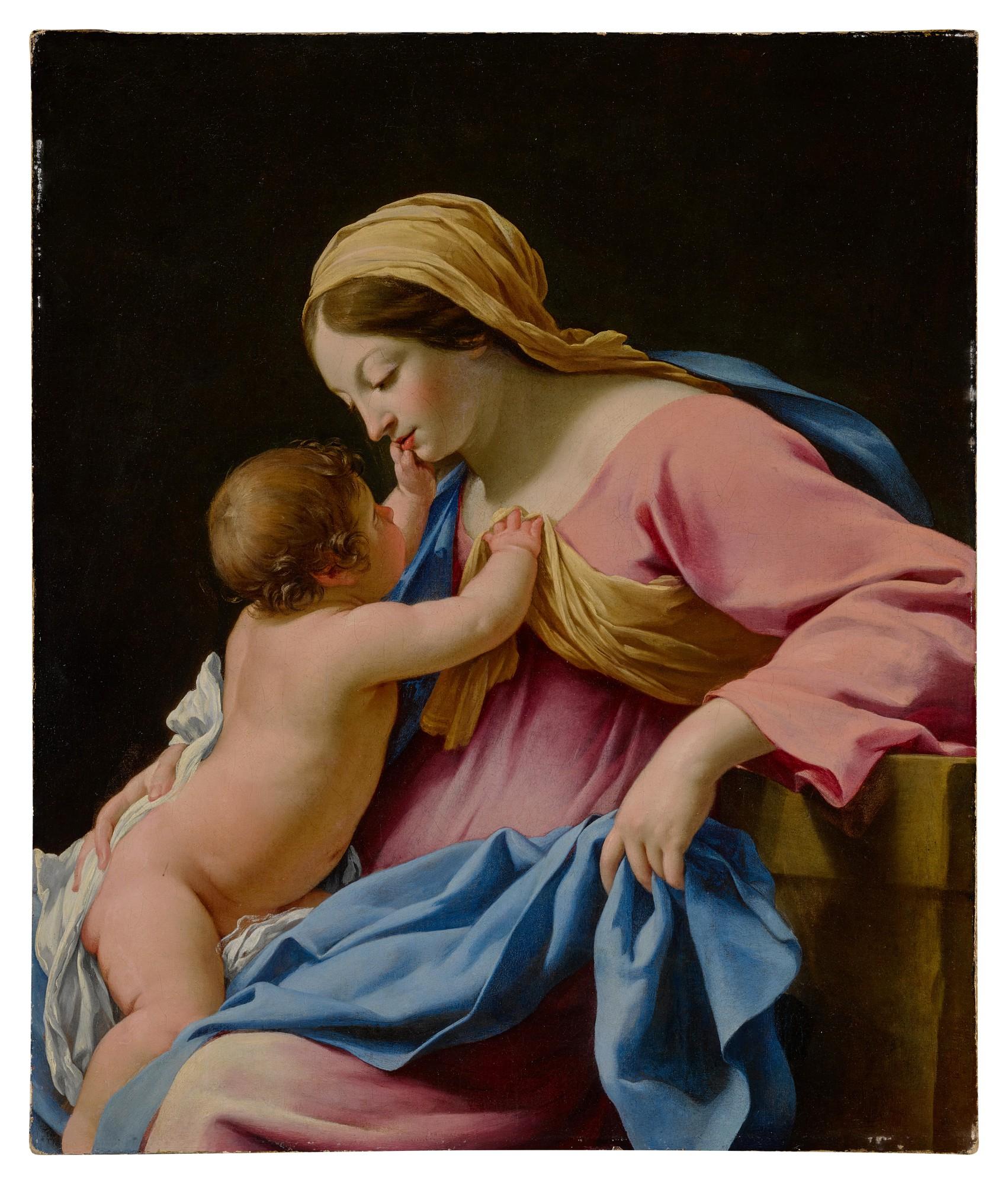 Simon Vouet - Madonna and Child