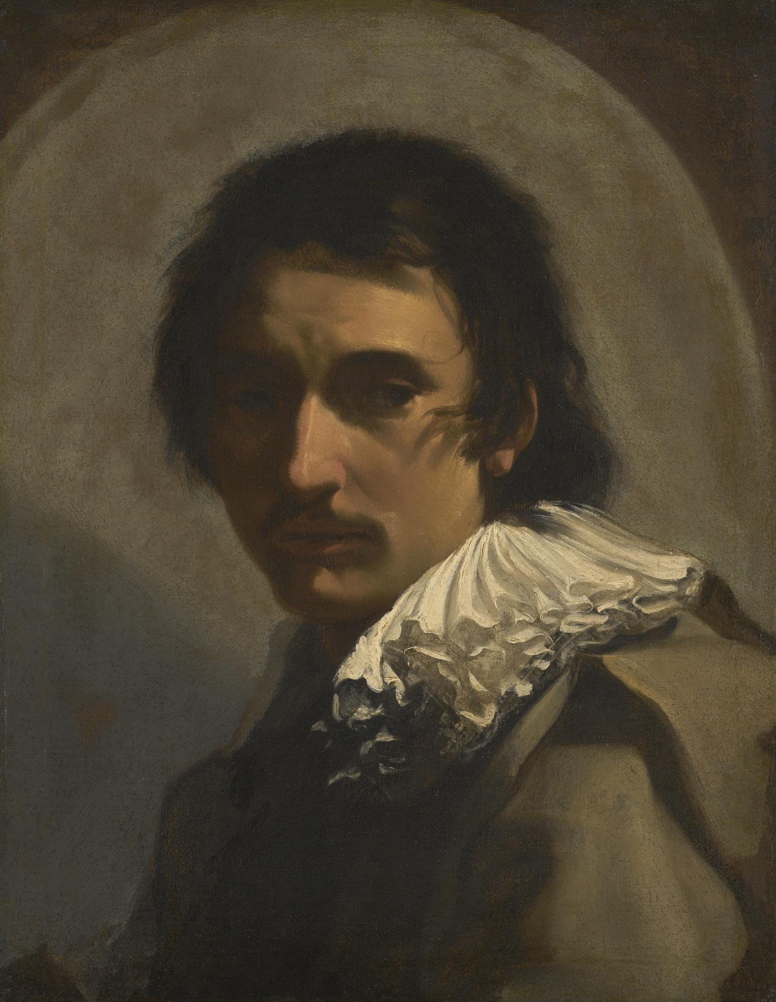 Simon Vouet - Portrait Of A Young Man
