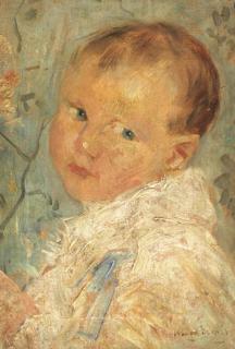 Simon Willem Maris - Kinderkopje (Mies Maris)