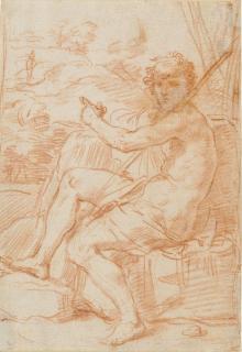 Simone Cantarini, il Pesarese - Saint John The Baptist