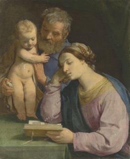 Simone Cantarini - The Holy Family