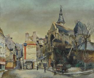 Sine Mackinnon - Old Streets Of Paris, Rue Mouffetard