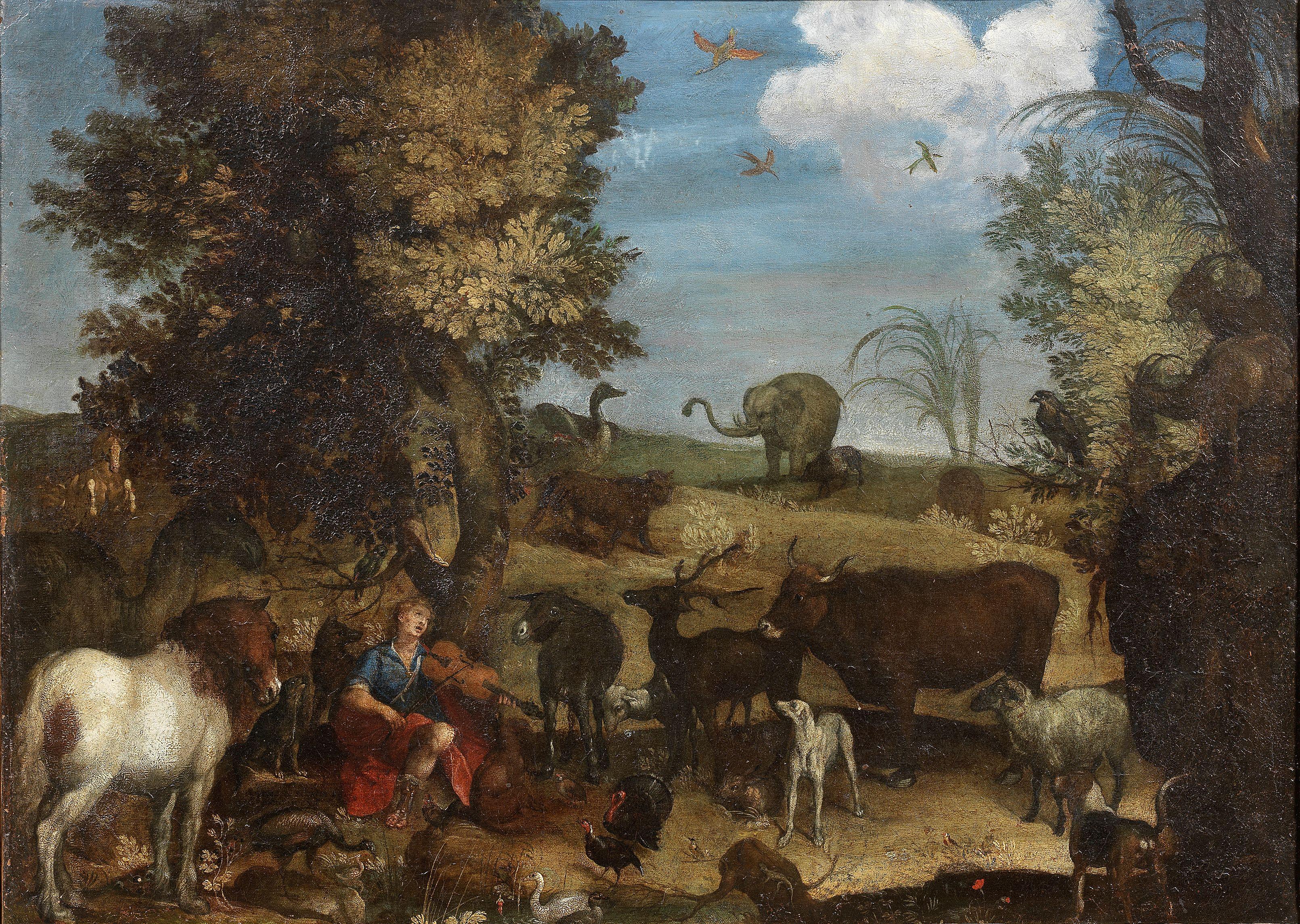 Sinibaldo Scorza - Orpheus charming the animals