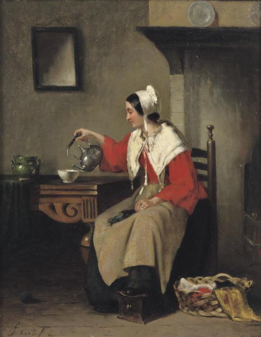 Sipke Kool - Pouring tea