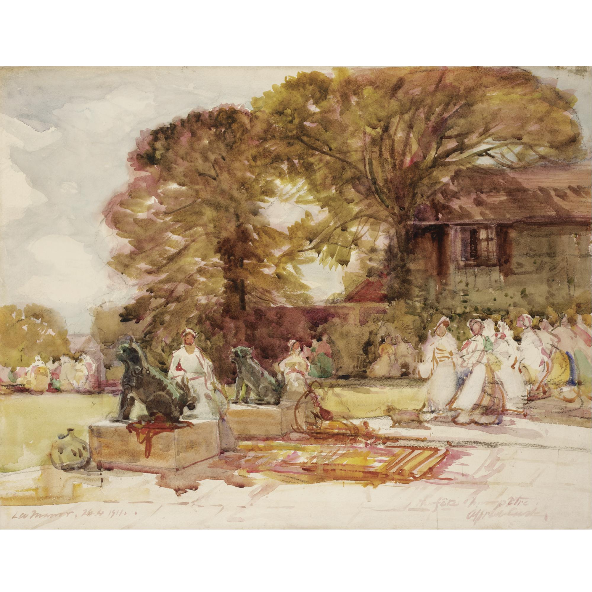 Sir Alfred East, R.A. - Fête Champêtre