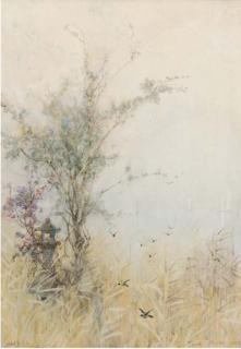 Sir Alfred East, R.A. - Fugi-San, Early Morning