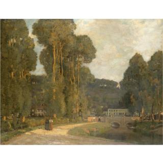 Sir Alfred East, R.A. - In The Cotswolds