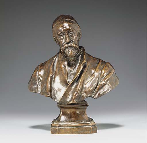 Sir Alfred Gilbert, M.V.O., R.A. - Bust of George Frederic Watts