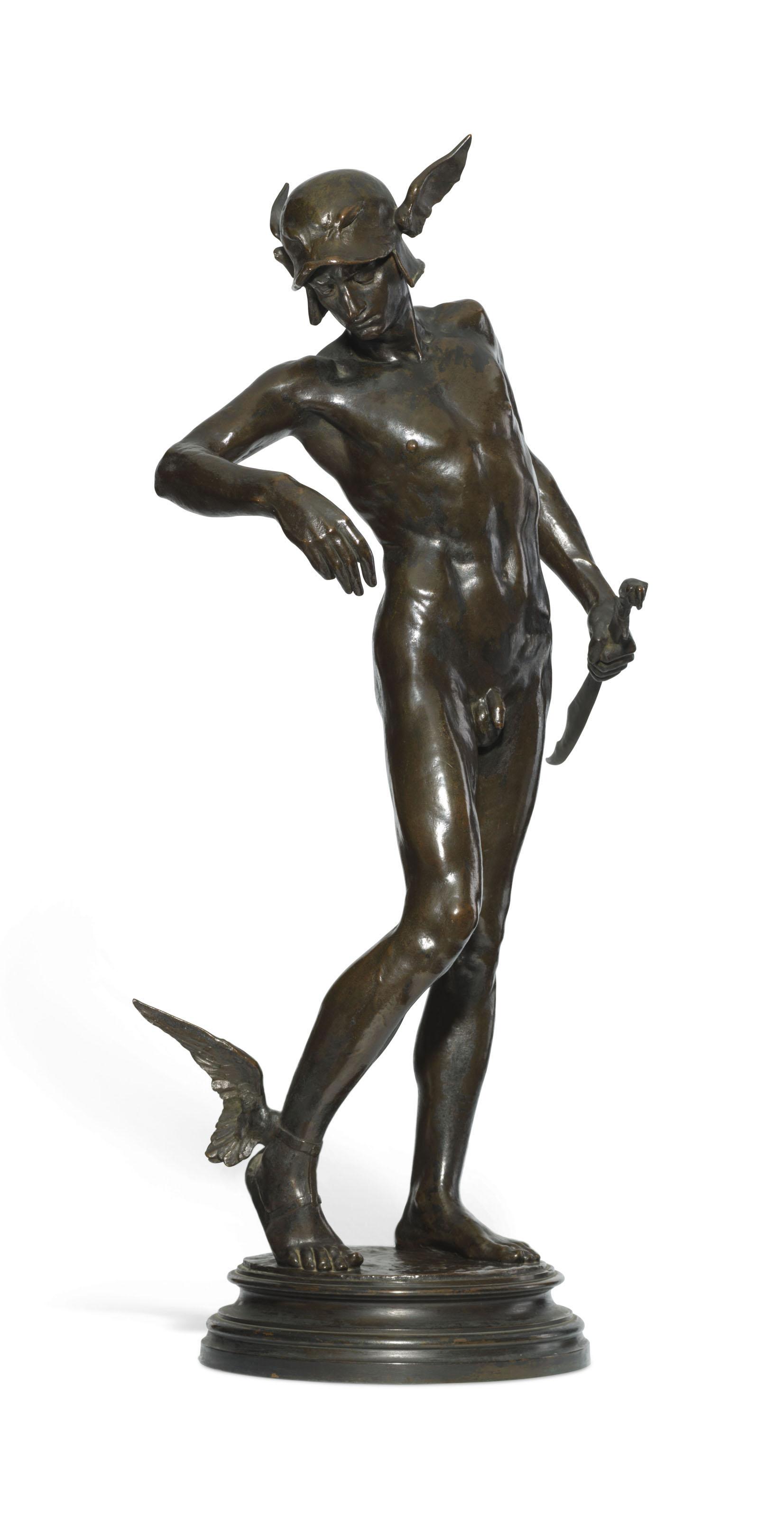 Sir Alfred Gilbert, R.A., M.V.O. - Perseus arming