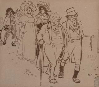 Sir Alfred James Munnings, K.C.V.O., P.R.A., R.W.S - Age before beauty