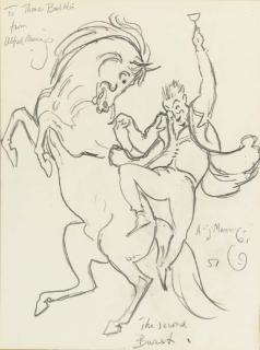 Sir Alfred James Munnings K.C.V.O., P.R.A., R.W.S. - The Second Burst