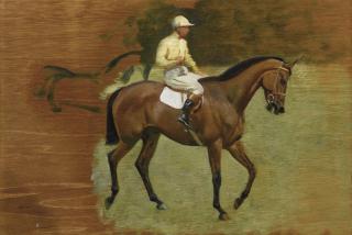 Sir Alfred James Munnings, P.R.A., R.W.S. - British Study For Going Out At Kempton