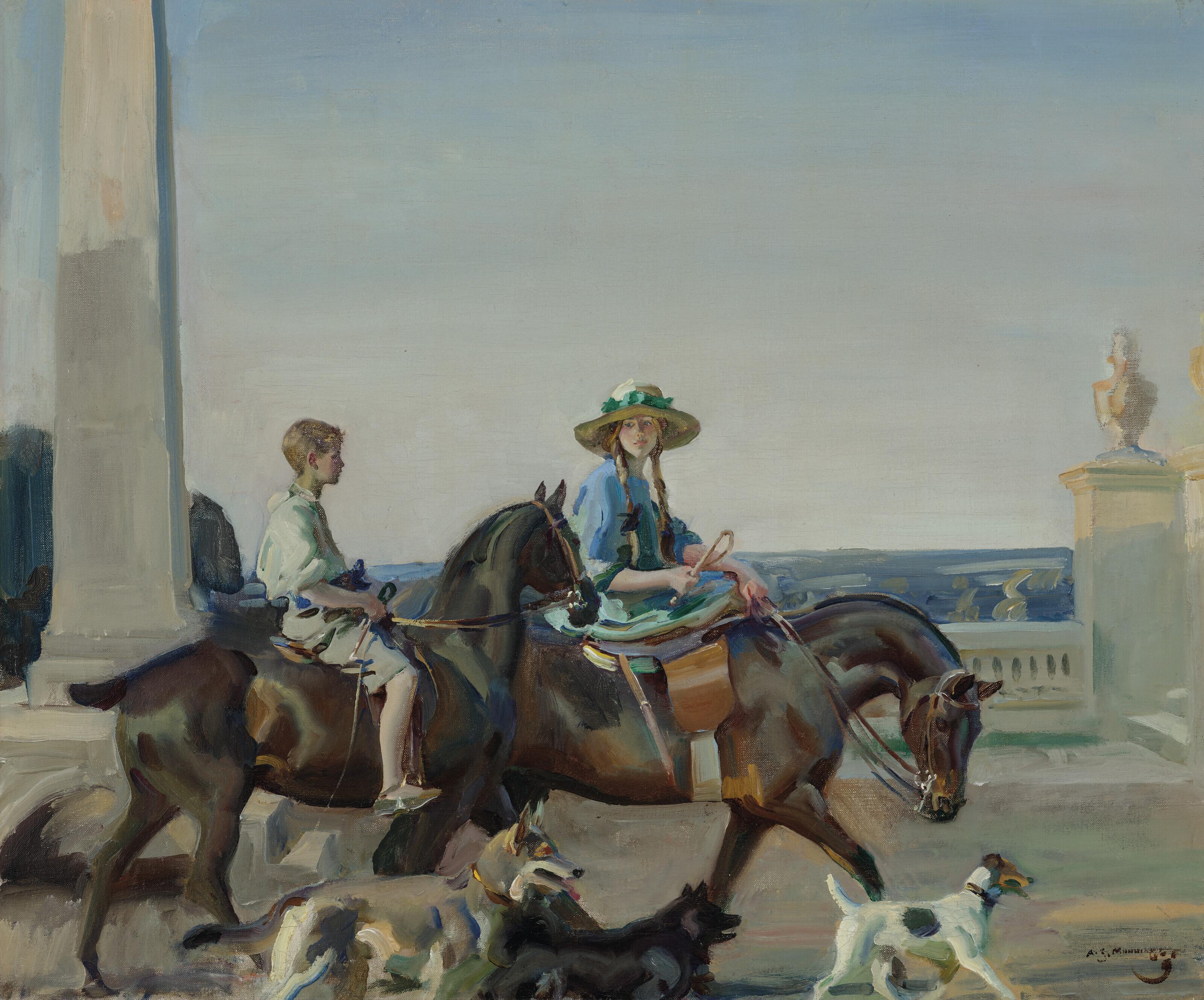 Sir Alfred James Munnings, P.R.A., R.W.S. - Honor and Hugh Vivian Smith