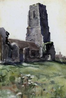 Sir Alfred James Munnings, P.R.A., R.W.S. - St Andrew\'s  Church, Covehithe