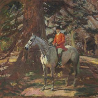 Sir Alfred James Munnings, P.R.A., R.W.S. - The Whip