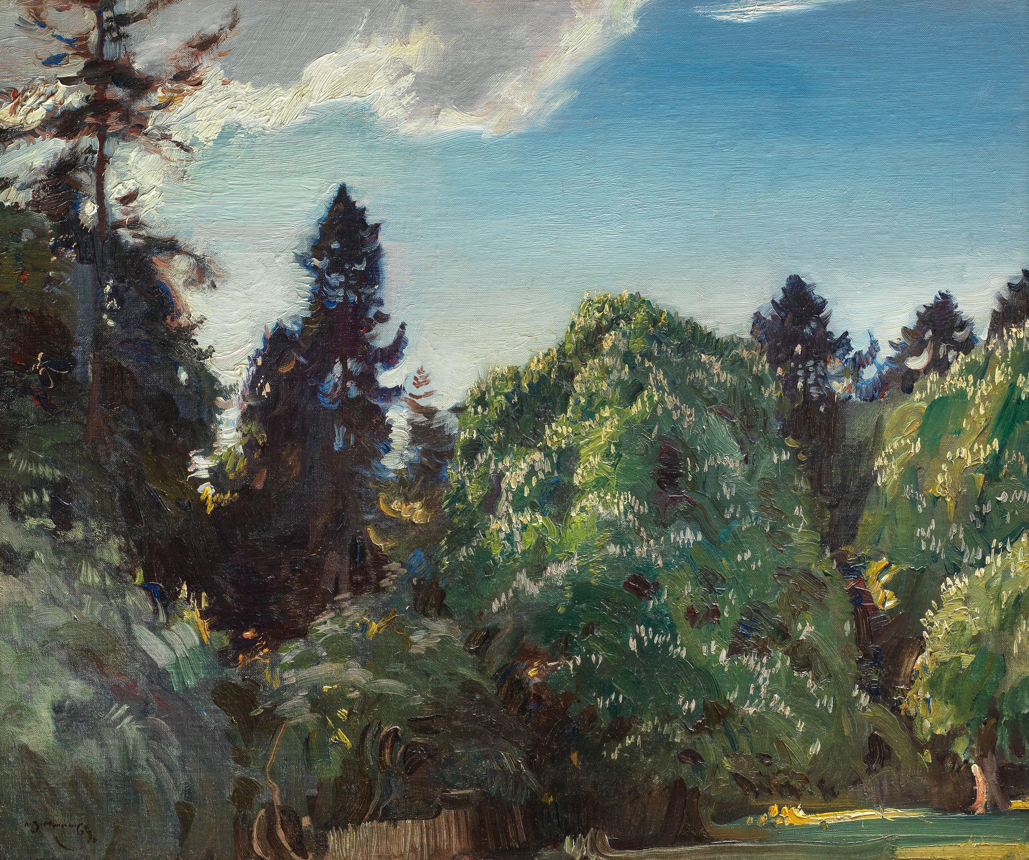 Sir Alfred James Munnings, PRA, RWS - Calcot Park