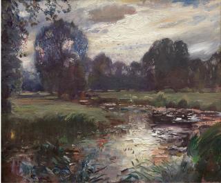 Sir Alfred James Munnings, PRA, RWS - The River Dove