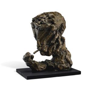 Sir Anthony Caro, O.M., R.A. - Cigarette Smoker 1 (Lighting A Cigarette)