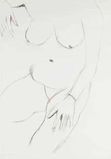 Sir Anthony Caro, O.M., R.A. - Seated nude