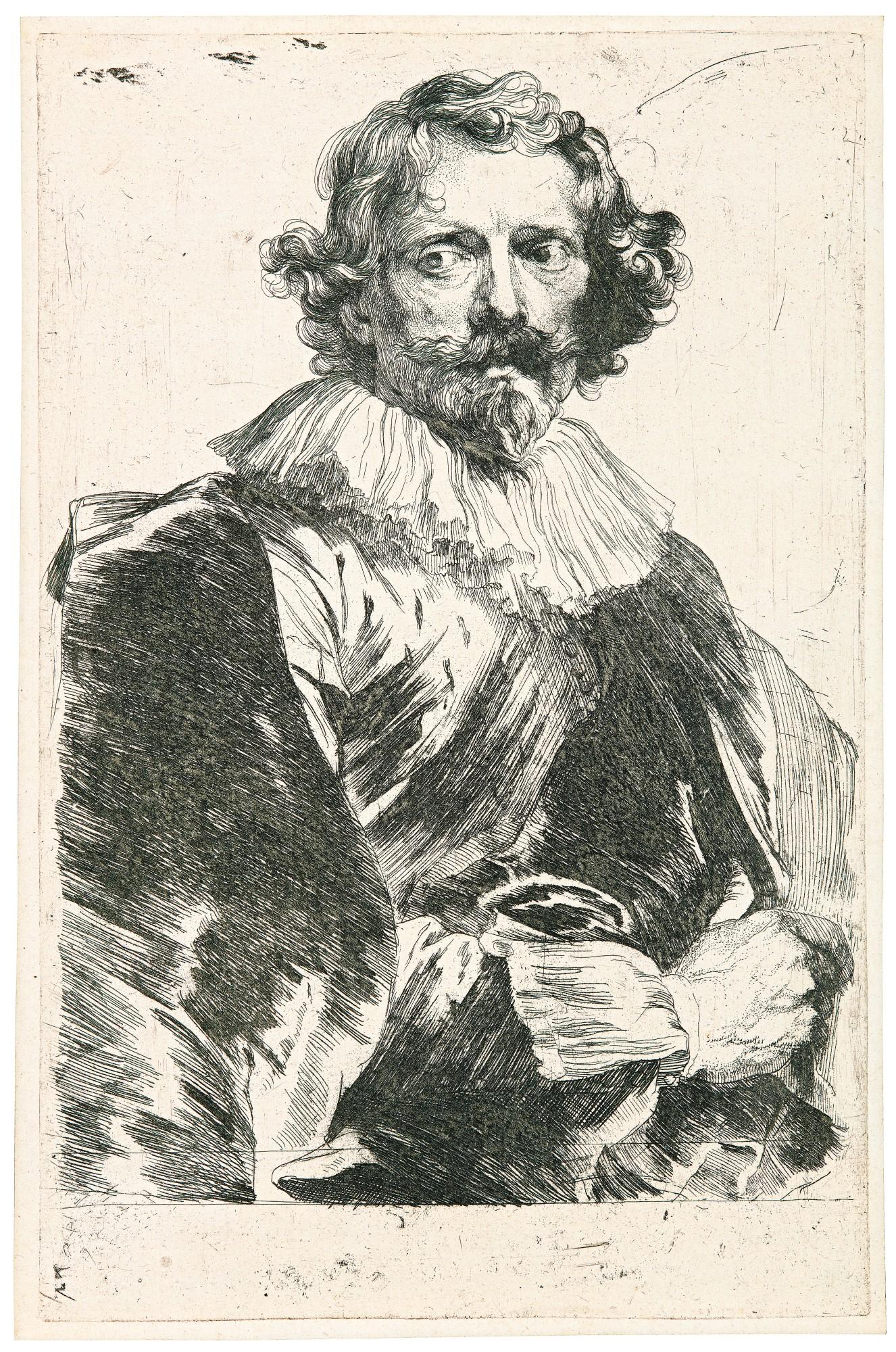 Sir Anthony Van Dyck - Lucas Vorsterman (Hollstein, Mauquoy-Hendrickx 14; New Hollstein 12)