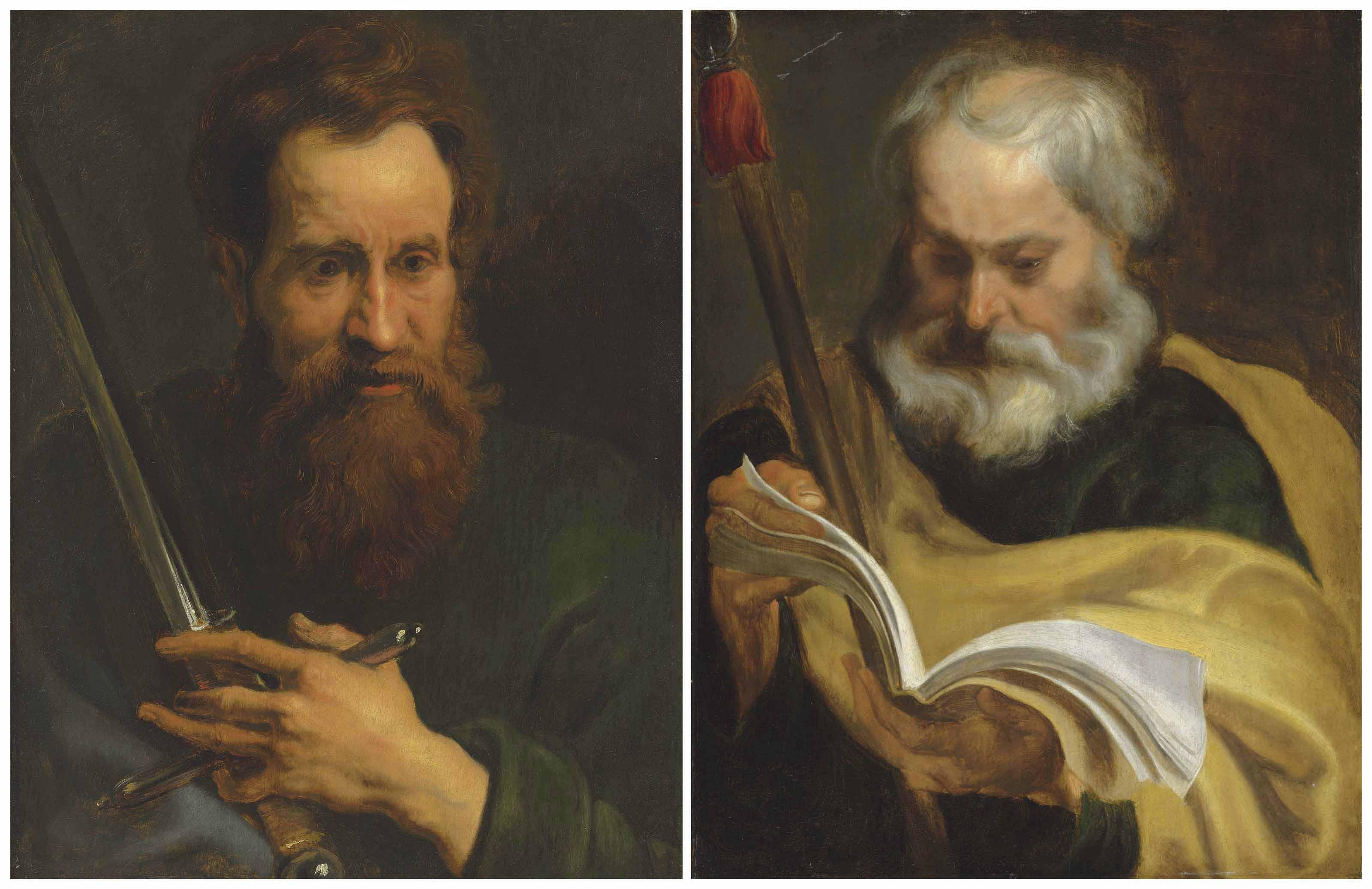 Sir Anthony Van Dyck - Saint Paul; And Saint Thomas