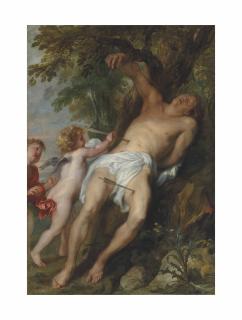 Sir Anthony Van Dyck - Saint Sebastian after His Ordeal