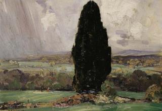 Sir Arthur Ernest Streeton - A View from Tanhurst, Leith Hill Surrey