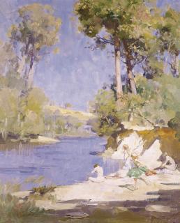 Sir Arthur Ernest Streeton - \